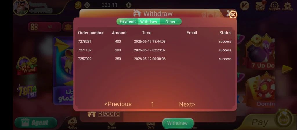 Flying Chess Pro withdrawal proof